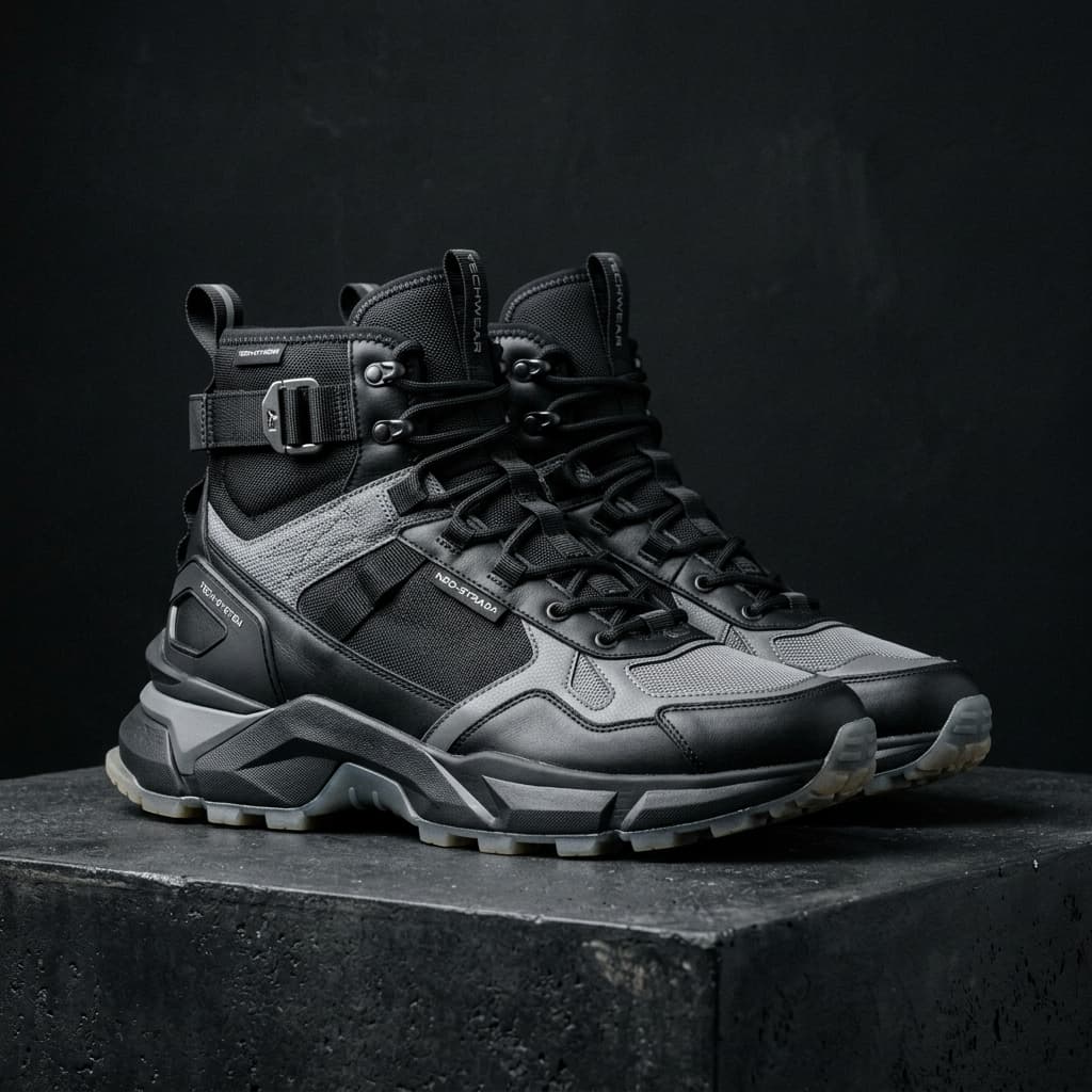 ZELIX Cyber High-Top Sneakers